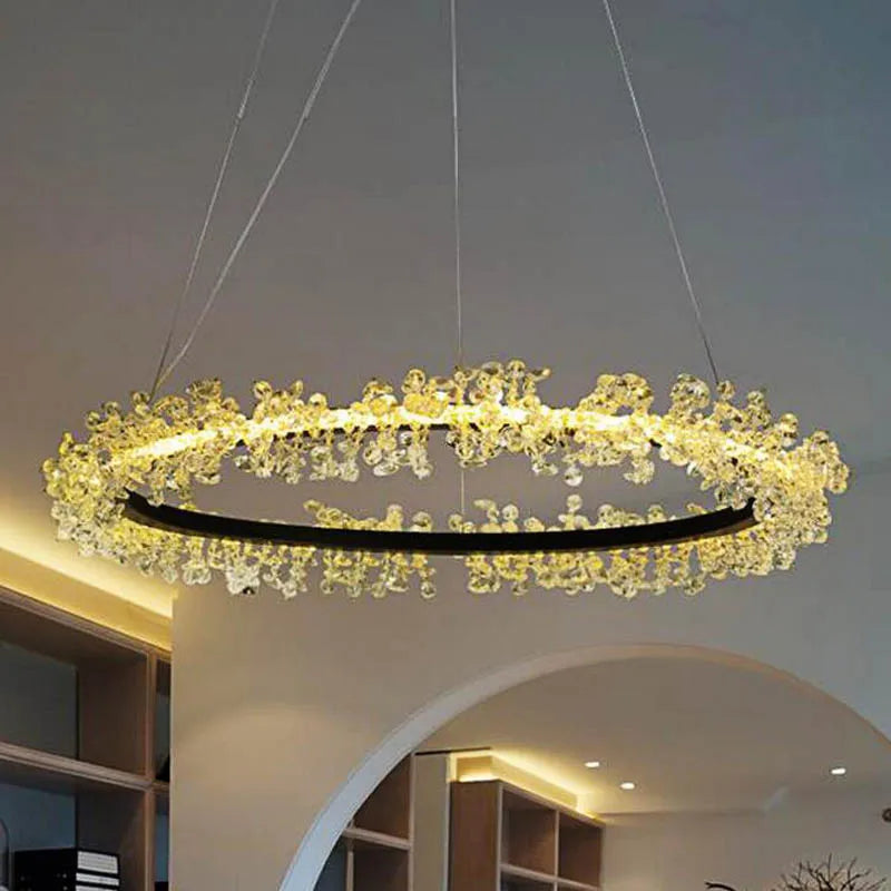 Living room lamp Nordic restaurant chandelier Simple LED chandelier