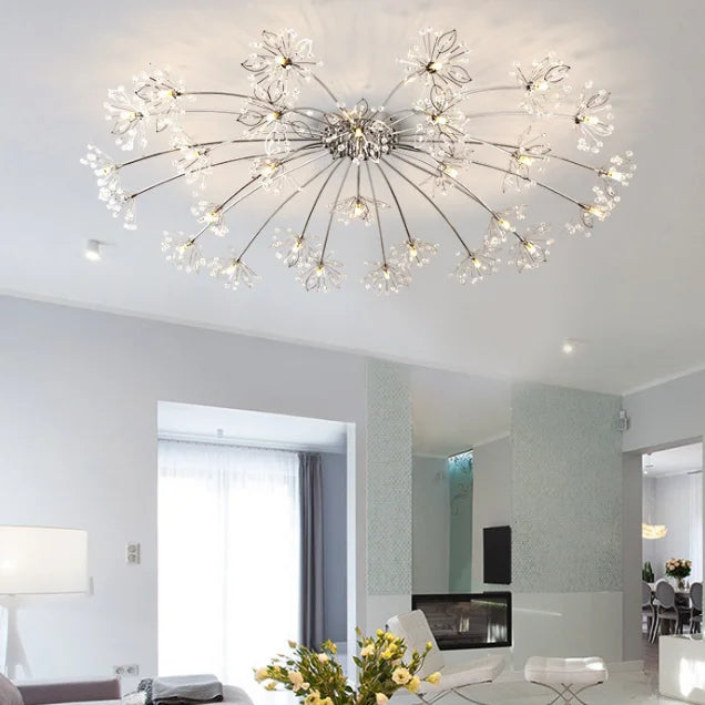 European chandelier ceiling lamp for bedroom living room decor