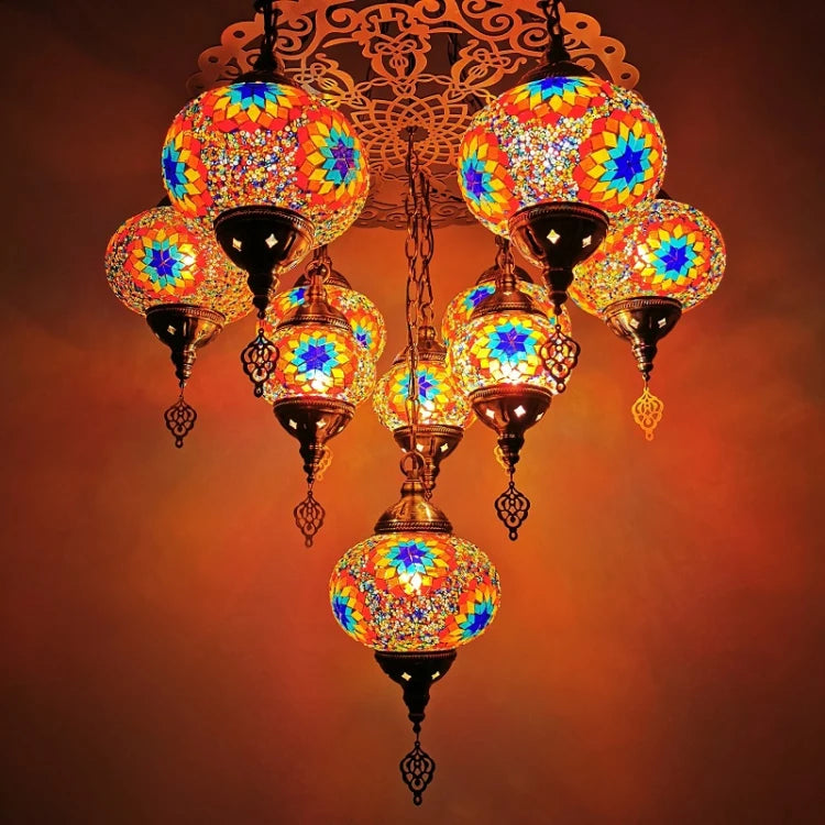 Pendant Lights Handmade Mosaic Ball Lamps Living Room