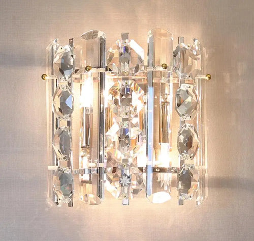 Leaf crystal LED chandelier light parlour dinning sitting room crystal