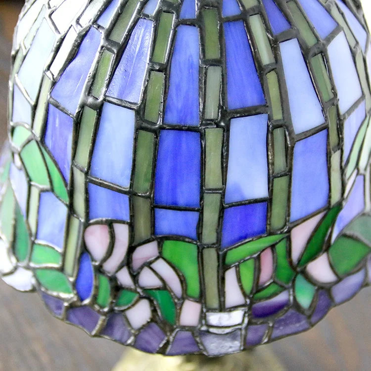 Stained Glass Bedside Lamps Fabulous 8" Water Lily Style