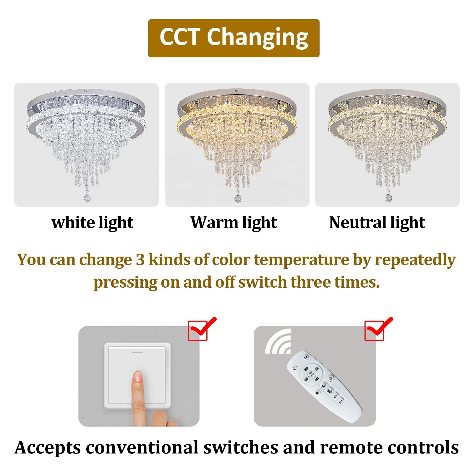 46W Dimming Waterdrop Cluster Suspended