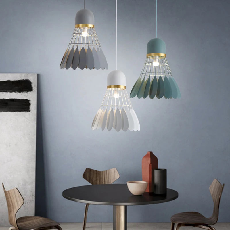 Badminton Pendant Lights Modern Scandinavian Restaurant Lamp Dining