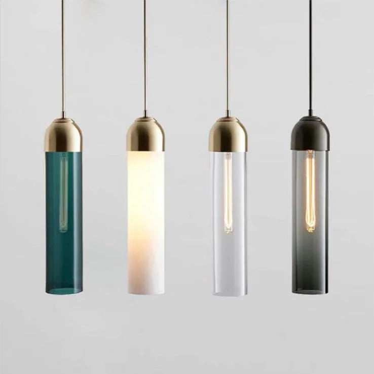 Factory direct sale modern minimalist LED fashion creative long glass