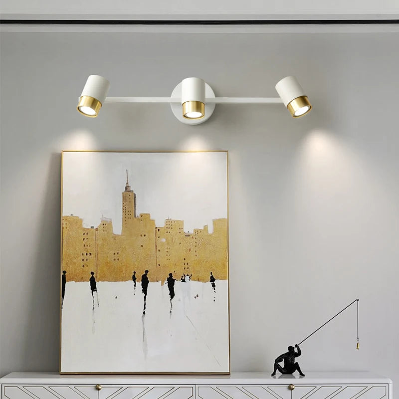 Modern Wall Lamps Bedside Bedroom Spot Lights Creative Study Led