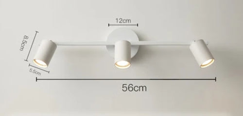 Modern Wall Lamps Bedside Bedroom Spot Lights Creative Study Led