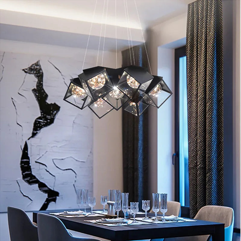 Dining Room Chandelier Modern Luxury Starry Design Chandelier Nordic