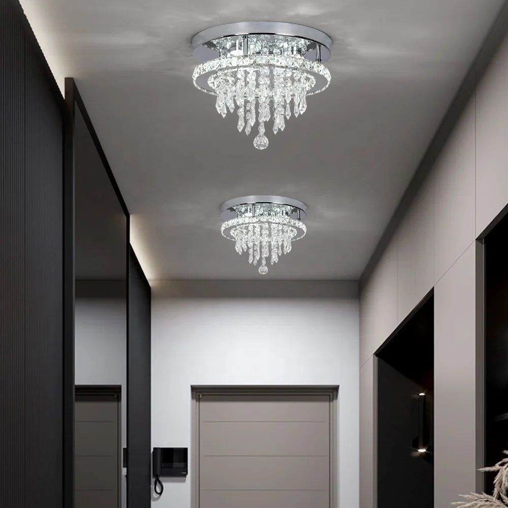 Bedroom Living room Led Chandelier Ring Lamp Circle Ceiling Lights