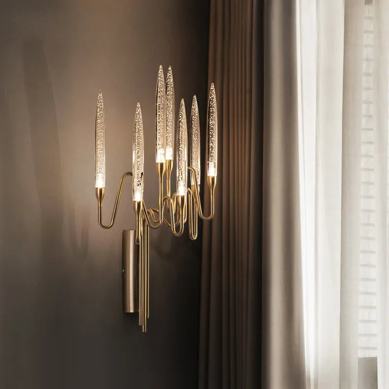 2024Modern Personality Luxury Wall Sconce Wall Lamp Bedroom / Dinning