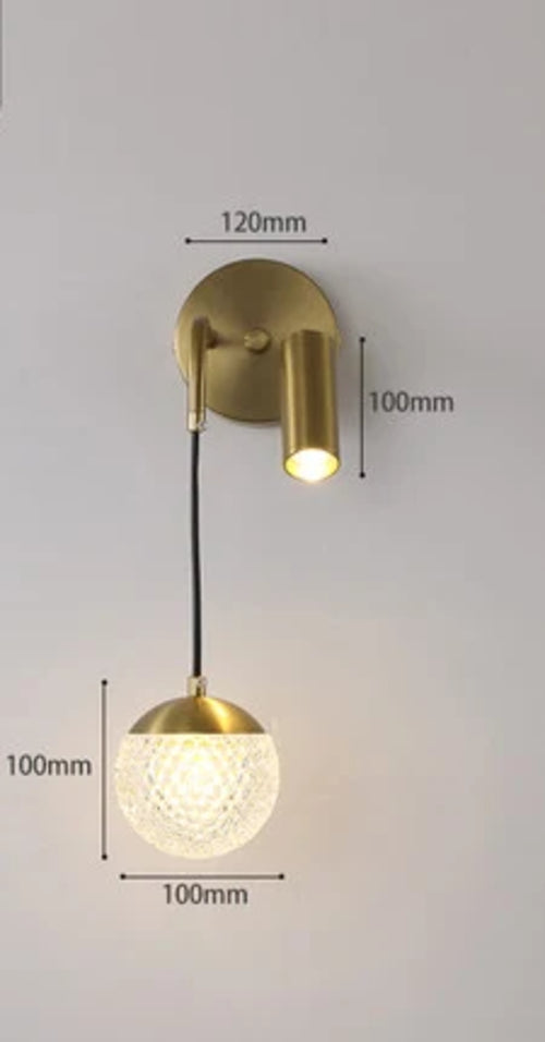 New Nordic LED Wall Lamp Modern Home Decor Lighting Creative Study