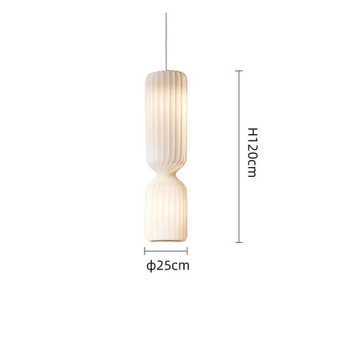 Nordic pleated Floor Lamp white Fabric Lamp For Living Room