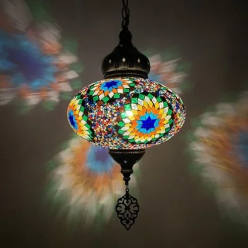 25cm Turkish Mosaic Wall Lamps Luminaria Applique Murale Intérieur Led