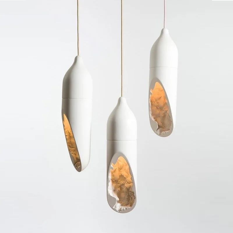Pendant Lamp Modern Creative Plaster Hanging Lamp