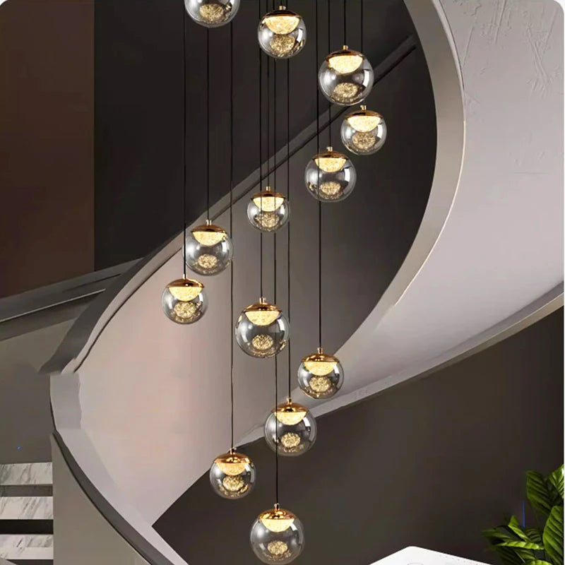 Modern LED Pendant Lights for Staircase