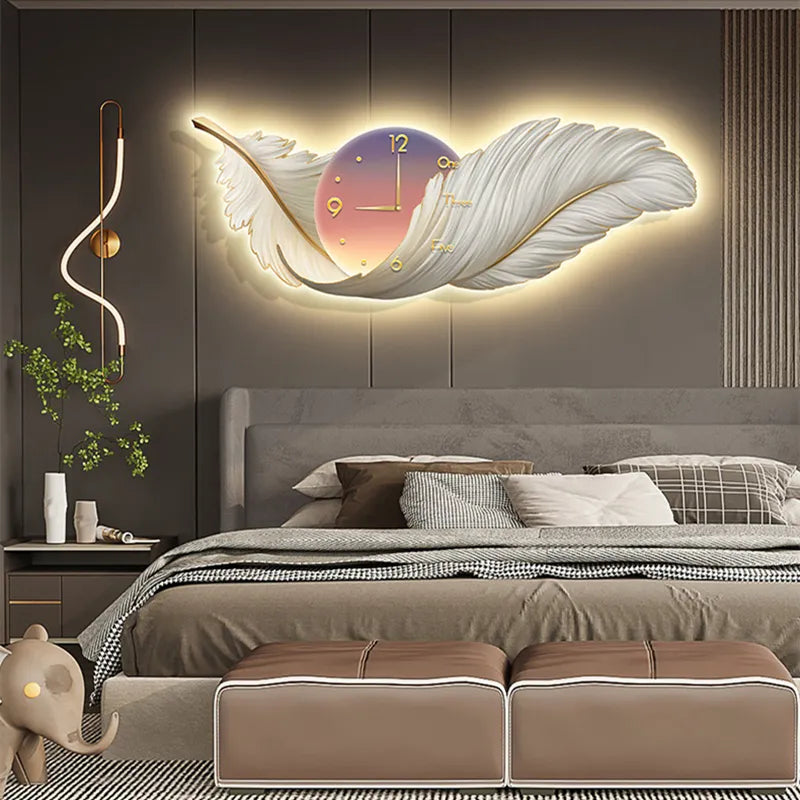 Modern Creative LED Light Painting Nordic Luxury Interior Decor Wall