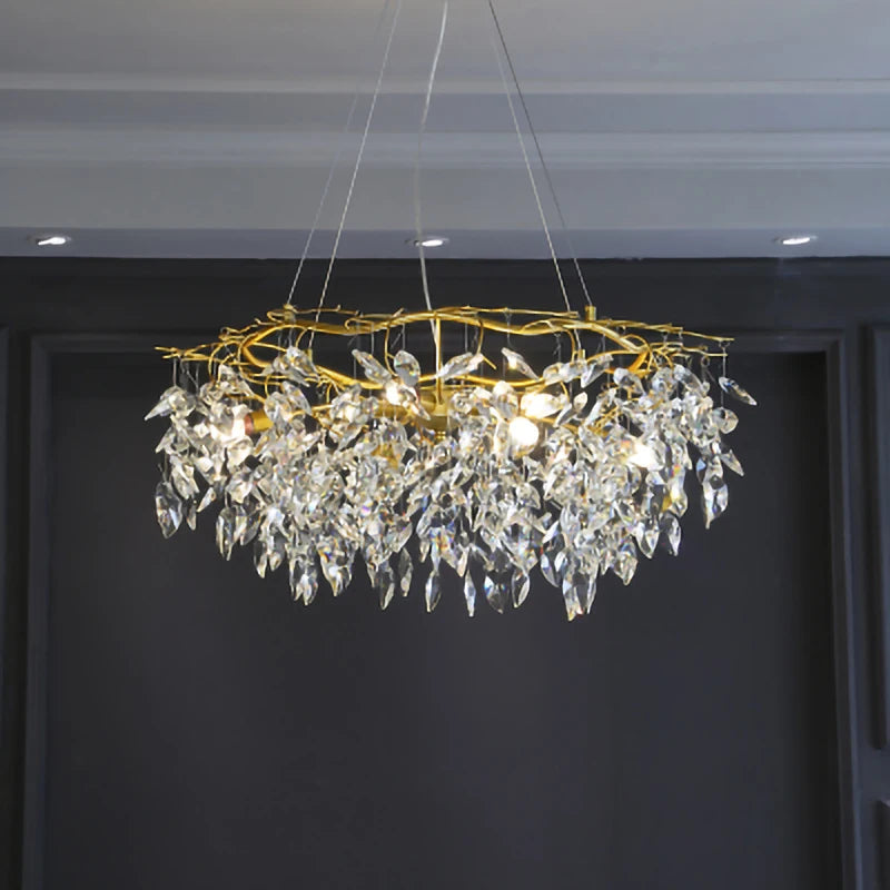 Artist Tree branch Chandelier luxury Modern living room Decorative