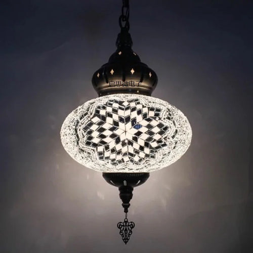 25cm Turkish Mosaic Wall Lamps Luminaria Applique Murale Intérieur Led