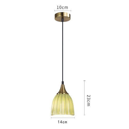 American Ceramic Pendant Lights Modern Bar Dining Room Lamp Bedroom