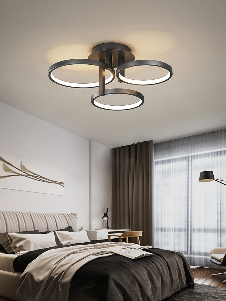 Bedroom light LED ceiling pendant light Modern minimalist light