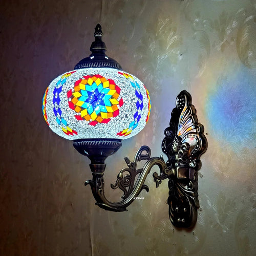 Big Size Turkish Mosaic Wall Lamps Luminaria Applique Murale Intérieur