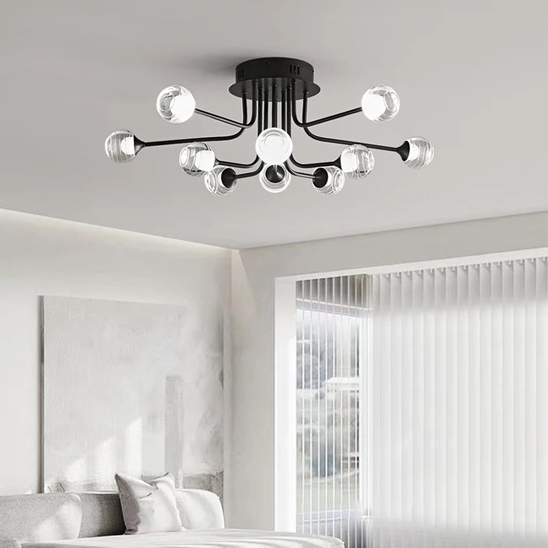 Art Living Room Hanging Lamps for Ceiling Bedroom Creative Pendant