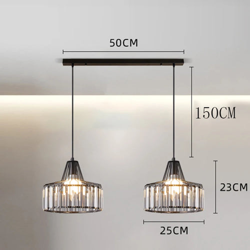Bedroom Decore LED Pendant Lamp - Indoor Chandelier