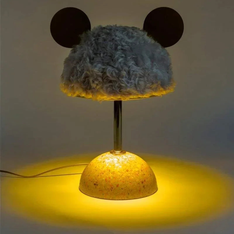Table Lamps Home Decor Night Light Cute Cartoon Creative Network Red
