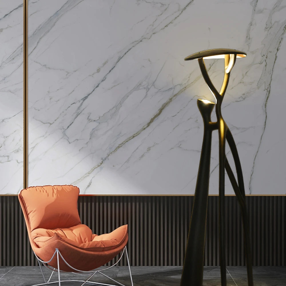 *Sculpture Floor Lamp Designer Hotel Lobby Gallery Exhibition Hall