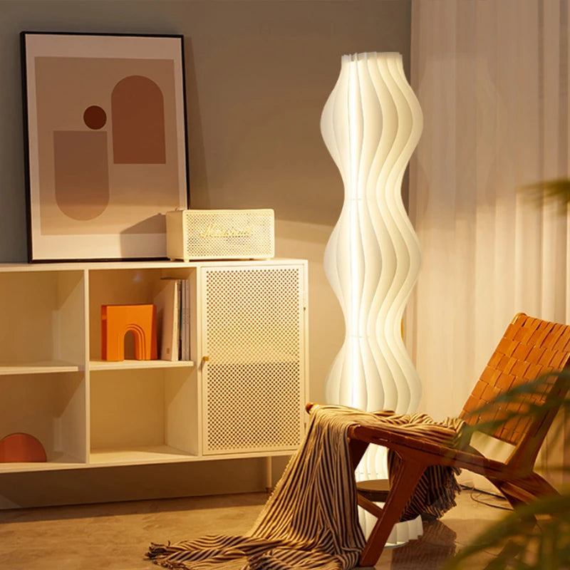Modern Nordic Grass Skirts LED Floor Lamps Living Room Bedroom