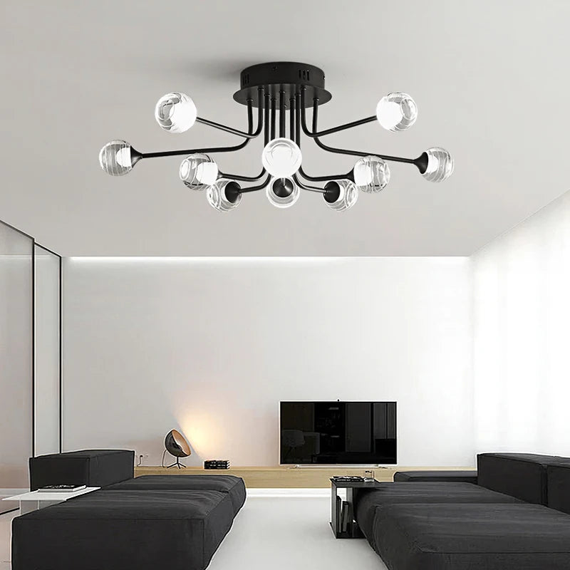 Art Living Room Hanging Lamps for Ceiling Bedroom Creative Pendant