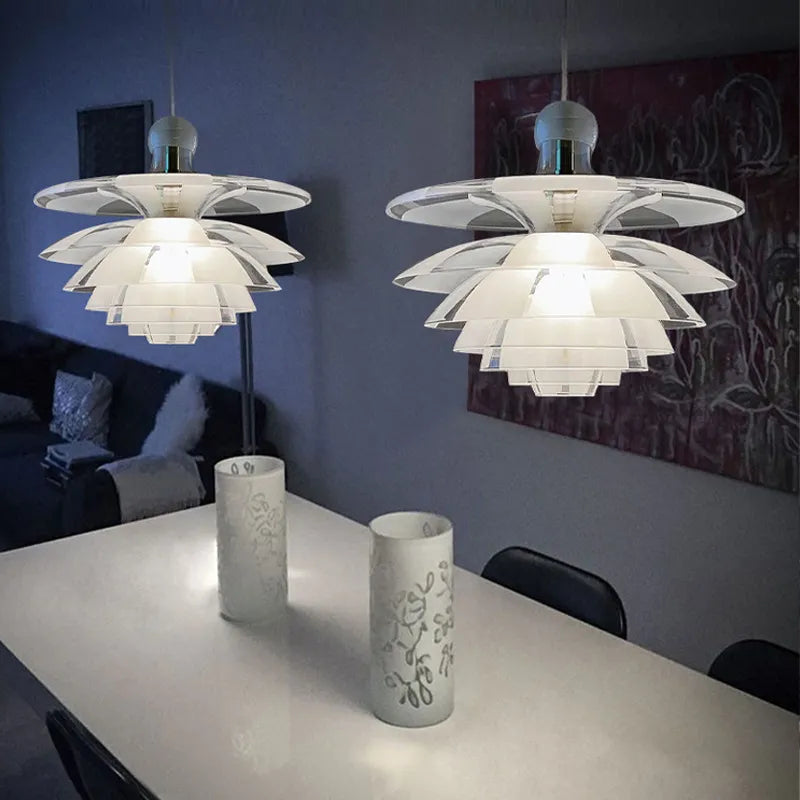 Classic Design Chandelier Danish Pine Cones LED Pendant Light for
