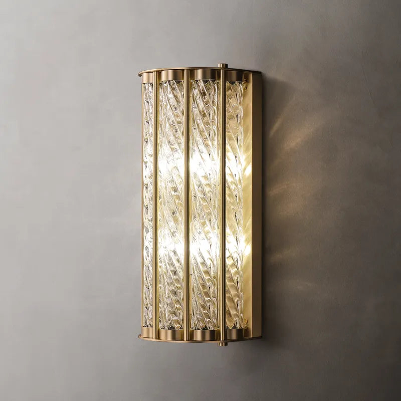 All Copper Light Luxury Living Room Atmospheric Wall Lamp Modern