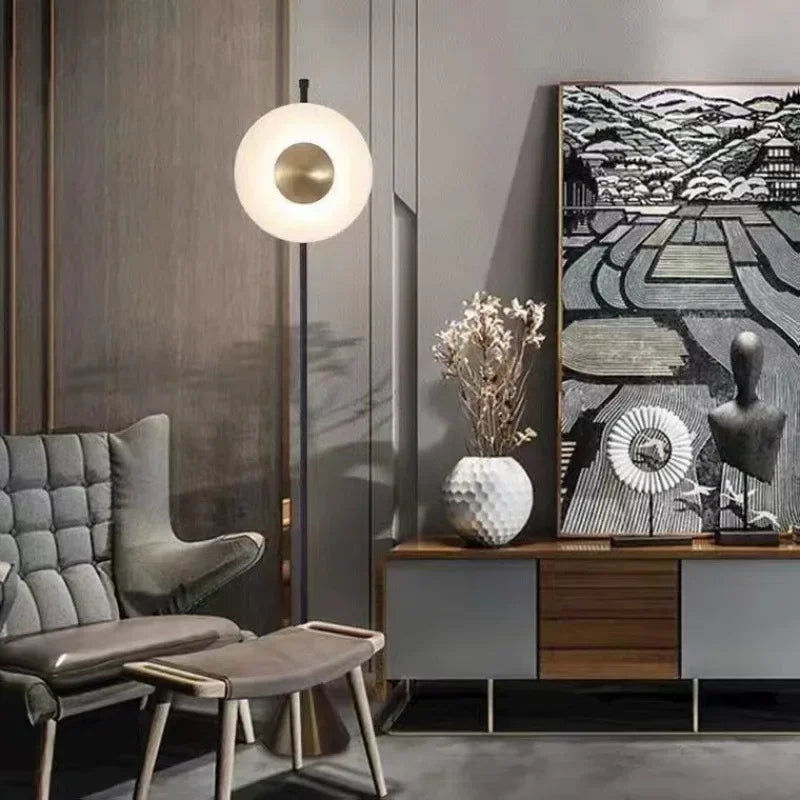 Led Lights Home Decor Floor Lamps Living Room Postmodern Minimalist