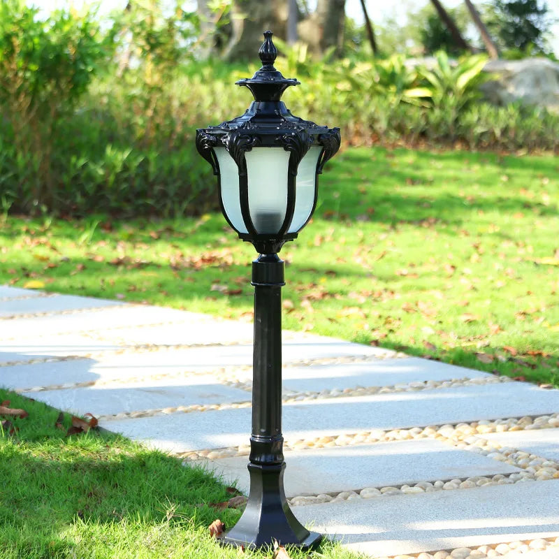 TEMAR Outdoor Lawn Light LED Retro Garden Lamp Waterproof IP65 Home