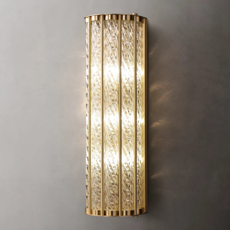 All Copper Light Luxury Living Room Atmospheric Wall Lamp Modern