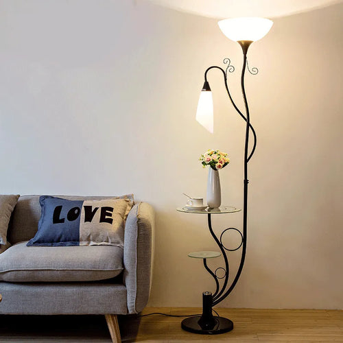 E27 Nordic Modern Floor Lamp LED Flower Tea Table Floor Lamps for