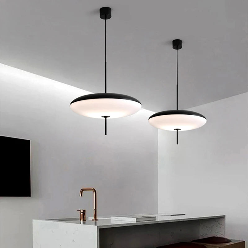 Modern Led Acrylic Pendant Light for Living Room Bedroom Restaurant