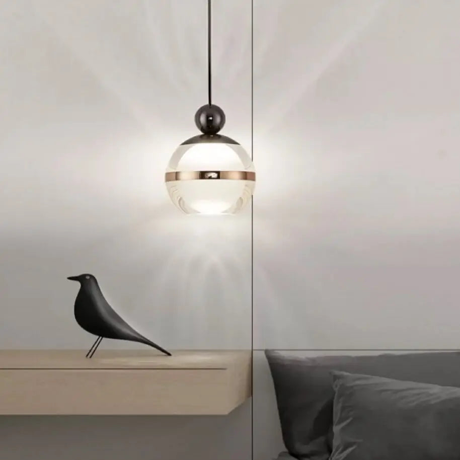 Creative personality bedroom bedside chandelier Nordic simple living