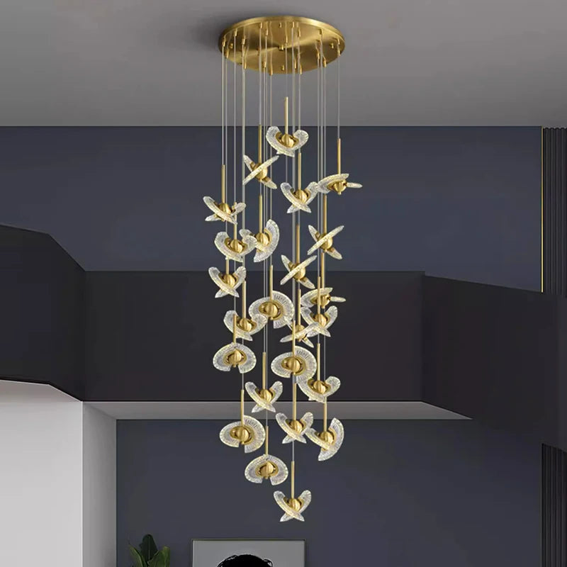 Nordic Home Decoration Stair Chandelier