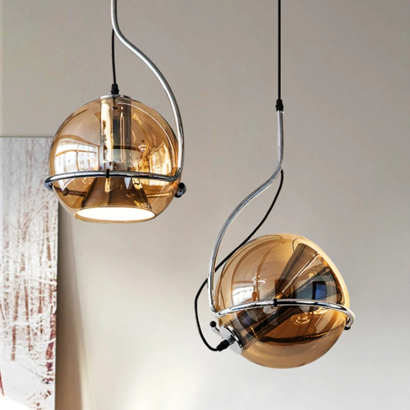 Creative restaurant chandelier medieval retro minimalist cafe bedroom