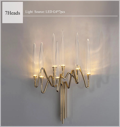 2024Modern Personality Luxury Wall Sconce Wall Lamp Bedroom / Dinning