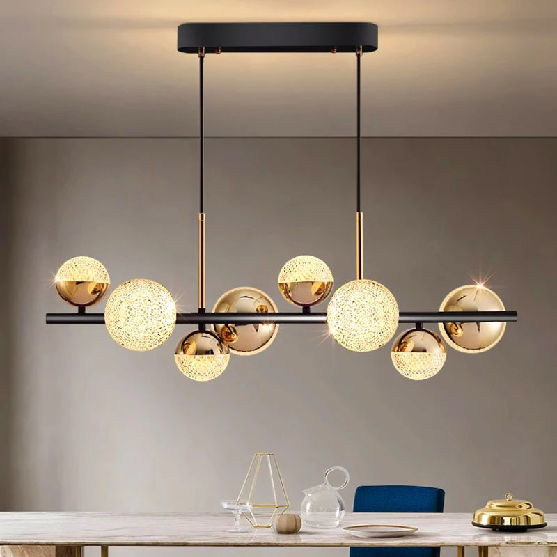 Nordic Chandeliers for Dining Room - Lustre Pendant Lights