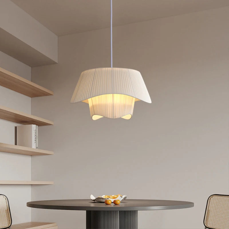 Modern Nordic White Led Pendant Lights Living Dining Room Decor Lustre