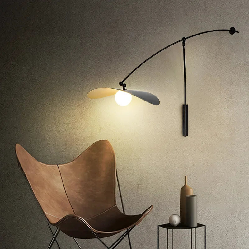 Modern Minimalist Designer Fishing Led Floor Lamp Bedroom Reading