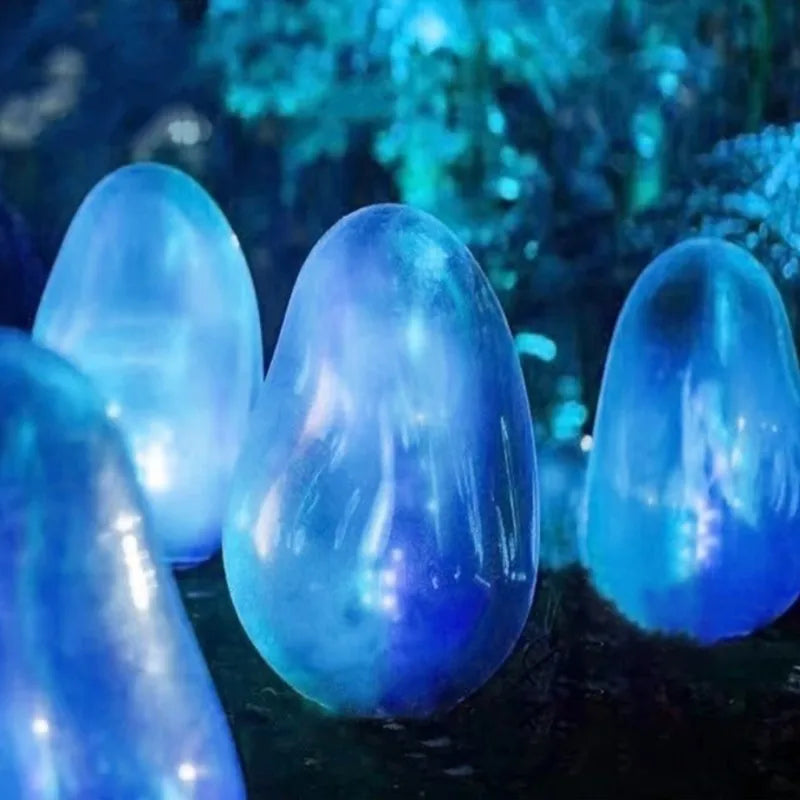 Outdoor Touch Sensor Dinosaur Egg Light Lamp Voice Interactive Eggs