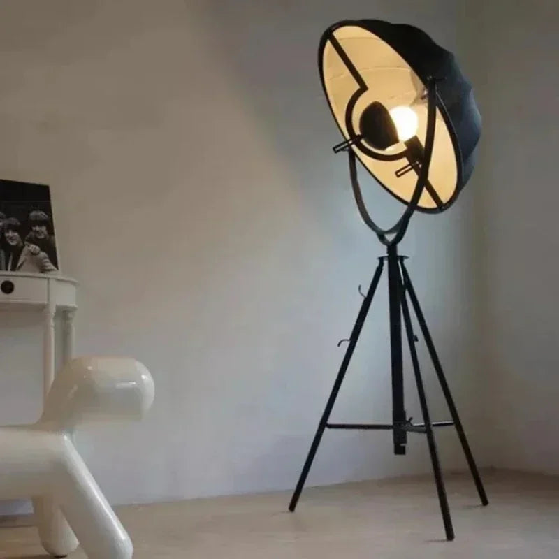 Nordic Creative Fabric Lampshade Floor Lamp Living Room Study Studio