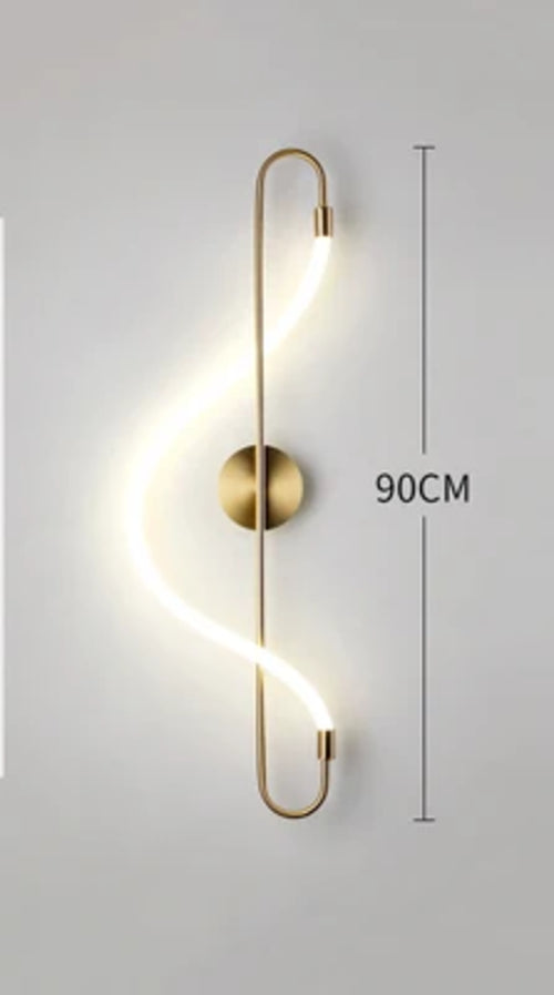 Atmosphere Work Study LED Wall Lamps Creative Living Room Background