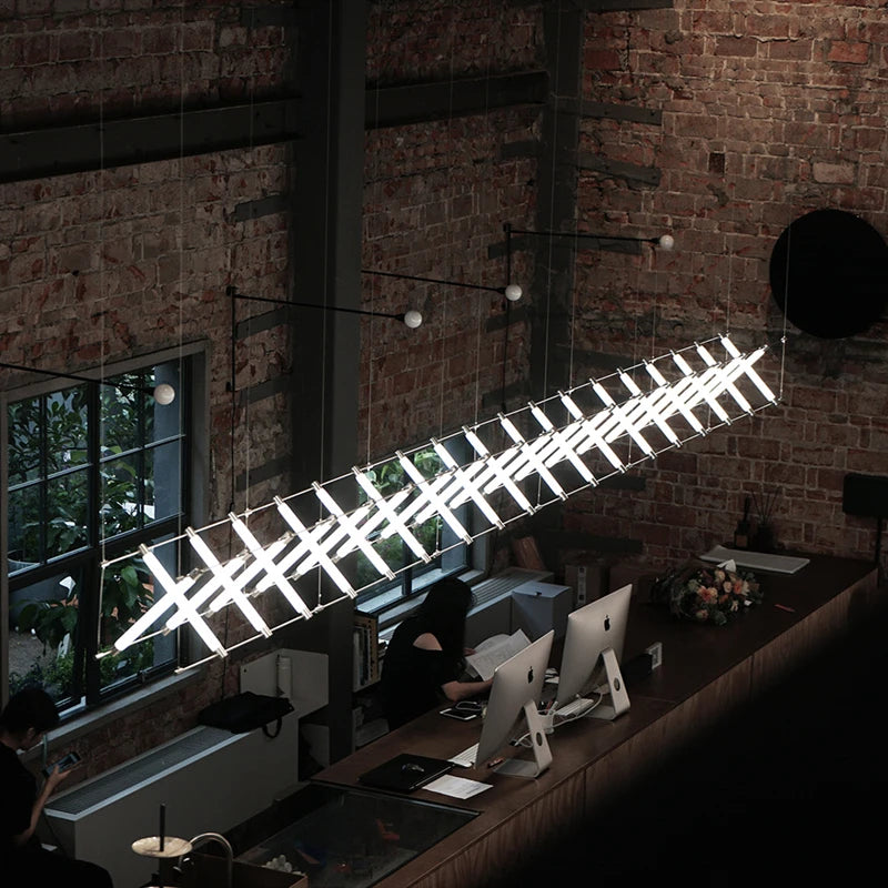 Minimal coffee shop bar bar bar bar combination Maza engineering light