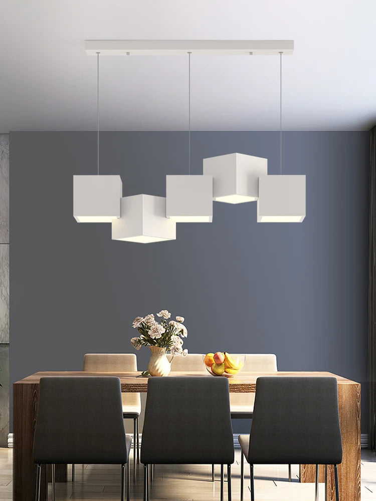 Geometric Pendant Light Is Used For Dining Room Bedroom Living Kitchen