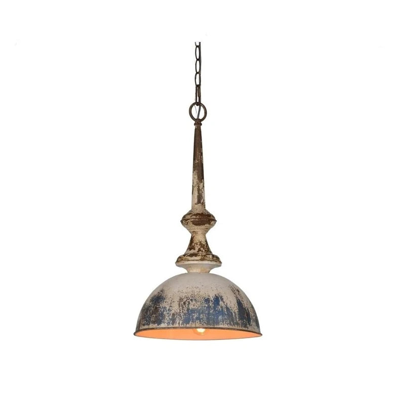 European retro industrial wrought iron chandelier creative bar casual
